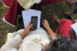 Members of a working group session discussing the Access and Benefit Sharing in Protected Areas Management  © Claudia Berthier PAG 