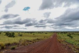 The road from Lethem to Nappi Village © Claudia Berthier PAG
