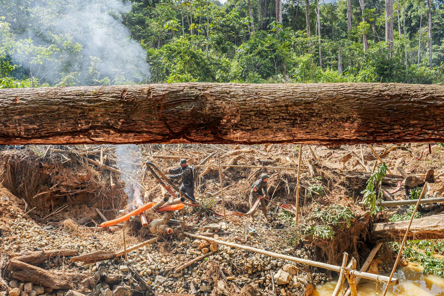 Orpaillage Ill gal En Baisse Parc Amazonien De Guyane Orpaillage Ill gal En Baisse Parc Amazonien De Guyane