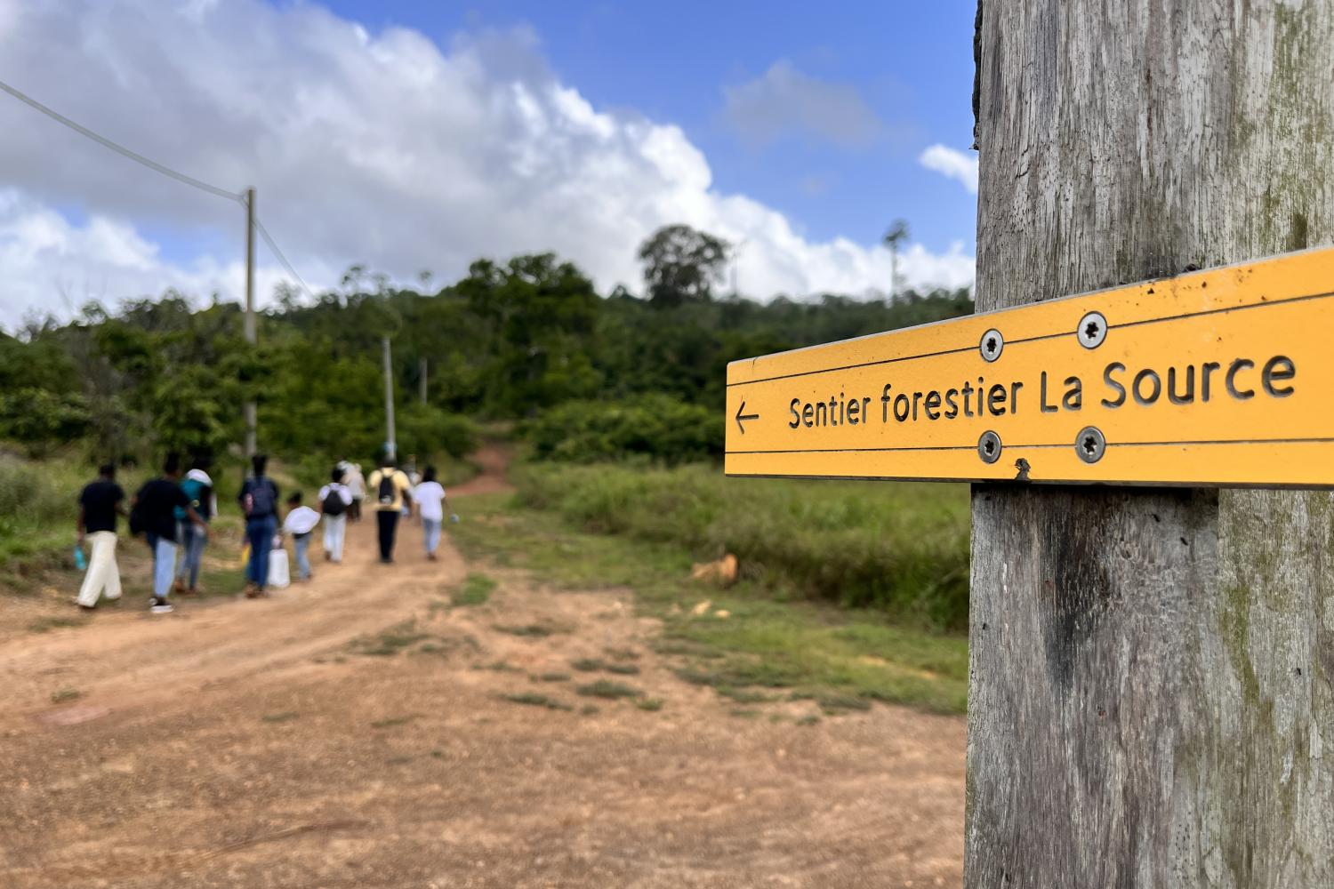 sortie sentier La Source