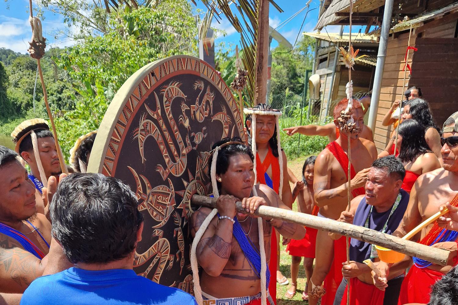 Inauguration du tukusipan d'Antecum Pata